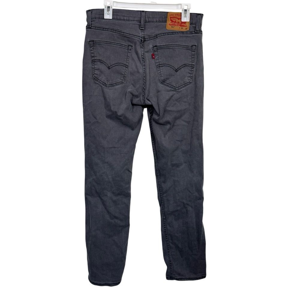 Levi's 511 32x32 Grey Slim Leg Jeans